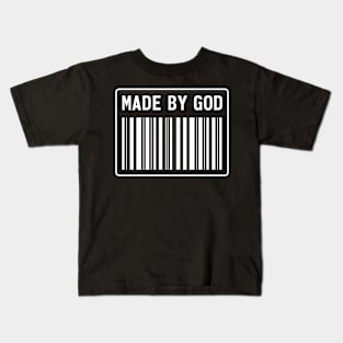 Made By God Barcode Kids T-Shirt